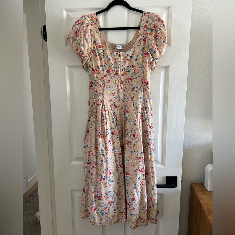 Floral Midi Dress - Picture 4 of 5